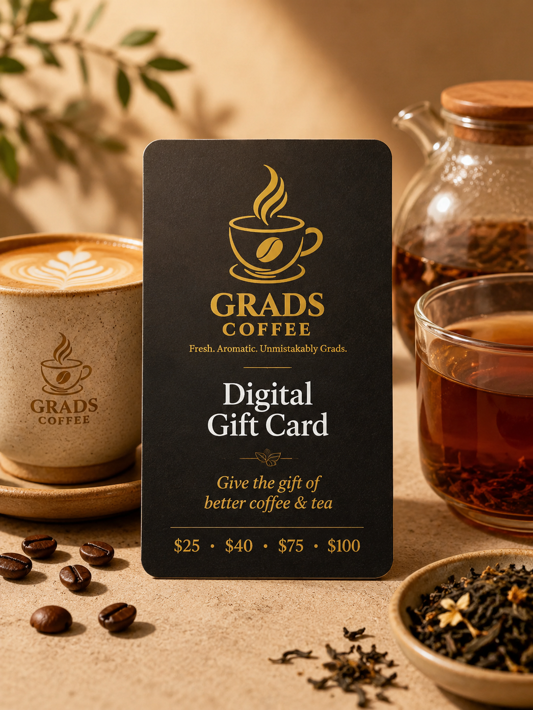 Grad’s Coffee Digital Gift Card